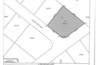 Teren de 579 mp, în Frumușani - 2