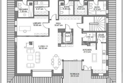 Penthouse exceptional cu vedere catre padure | 4 dormitoare | 2 garaje - 22