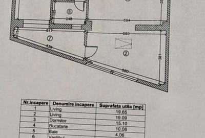 Apartament cu 3 camere semidecomandat, mobilat în Jiului - 9