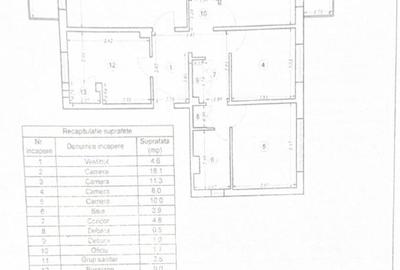 Apartament cu 4 camere decomandat în 13 Septembrie - 2