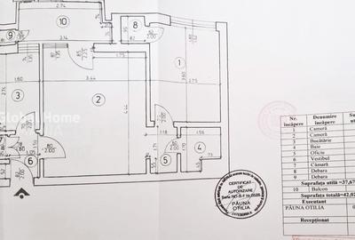 Apartament cu 2 camere semidecomandat, mobilat în Unirii - 10