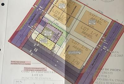 Teren Construcții intravilan de 400 mp, în Fundeni - 3