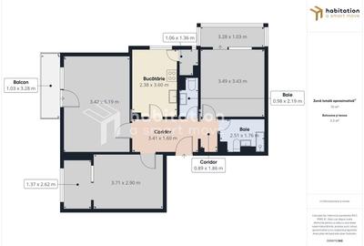 Apartament spațios, 3 camere si 3 balcoane – Girocului - Mureș LIDL - 19