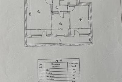 Apartament cu 2 camere decomandat în Central - 4