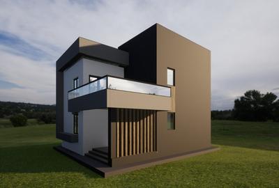 Casa P+1, 300 MP teren, 120 MP utili, comuna Malu Mare, zona Selgros - 2