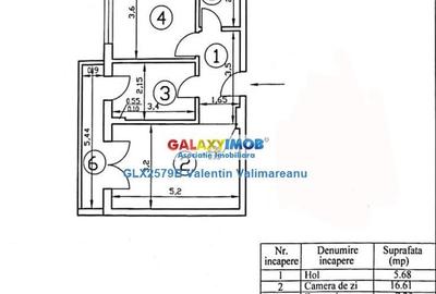 Apartament cu 2 camere decomandat, mobilat în Central - 9