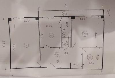 Apartament cu 2 camere decomandat, mobilat în P-ța Unirii - 14
