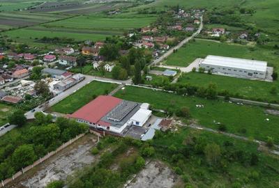 HALĂ INDUSTRIALĂ DE VÂNZARE – CĂLAN, JUD. HUNEDOARA  + TEREN 1,5 HA + FIRMĂ TEXT