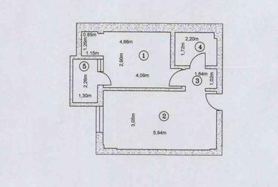 Apartament cu 2 camere semidecomandat în Apărătorii Patriei - 7