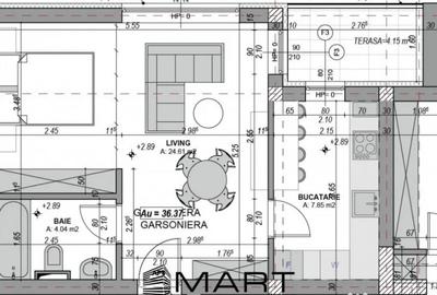 Garsonieră semidecomandată în Central - 4