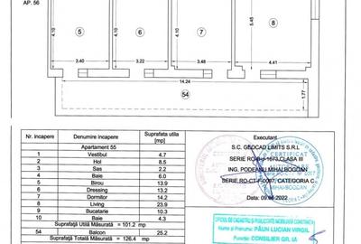 Apartament cu 4 camere, mobilat în Tomis Nord - 19