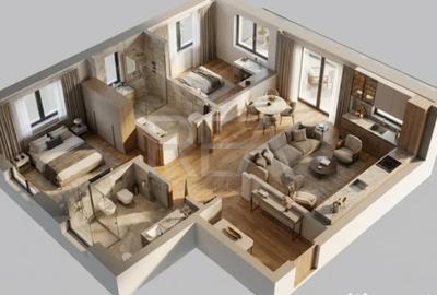 Apartament cu 3 camere semidecomandat în Ferdinand - 1