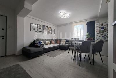 Apartament cu 3 camere semidecomandat, mobilat în Baciu