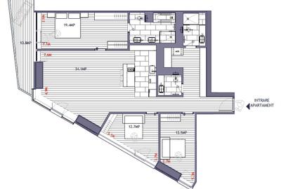 Apartament 4 camere si parcare - inchiriere - Barbu Vacarescu-Floreasca - 17