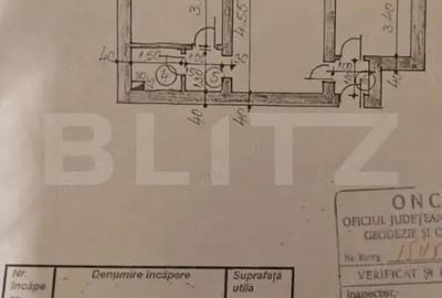 Apartament de vanzare, cu 2 camere, 33 mp, zona Piata 1 Mai - 2