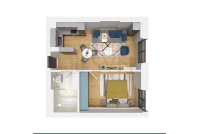 REA1025742 Cortina North Apartament 2 camere - 6