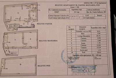 Apartament cu 3 camere semidecomandat în Central - 2