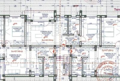 Apartament cu 3 camere decomandat în Central - 1