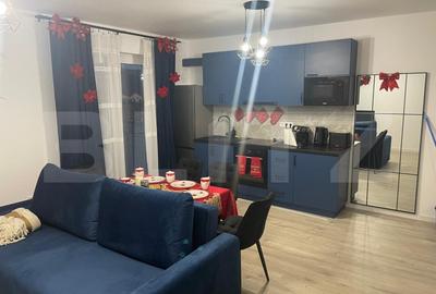 Apartament cu 2 camere semidecomandat, mobilat în Central