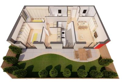 SINGURUL APARTAMENT CU GRADINA DIN NOUL BLOC R39, ARED RED 9 - 3