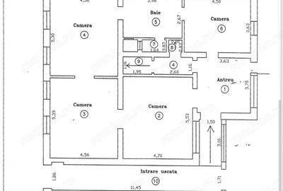 Casă cu 3 camere în Bălcescu - 3