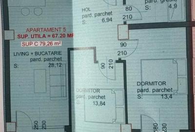 Apartament cu 3 camere decomandat în Săsar - 2