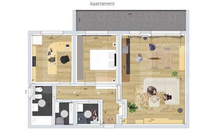 Apartament Premium cu 3 Camere si Design de Exceptie in Braytim - 5