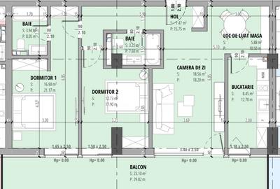 Oportunitate! Apartament 3 camere, finalizat, Campusul Universitar Constanta - 7
