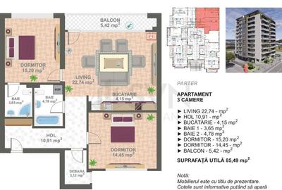 Dezvoltator Marriott 3 Camere Imobil Nou Dezvoltator Marriott 3 Camere Imobil Nou - 7