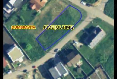 Teren de 894 mp, în Dumbrăvița