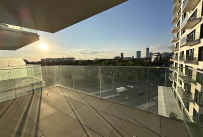 Apartament cu 3 camere, mobilat în Barbu Văcărescu - 12