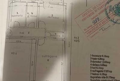 Apartament cu 2 camere decomandat, mobilat în Traian - 7
