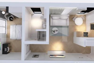 Apartament cu 2 camere decomandat în Central - 3