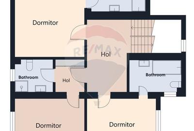 Vila luminoasa cu 5 camere si garaj, in ansamblu inchis - zona Pipera - 2