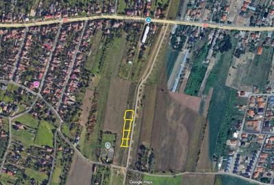 Teren de 400 mp, în Exterior Vest