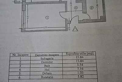 Apartament cu 2 camere decomandat în Central - 1