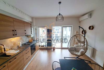 Apartament cu 2 camere semidecomandat, mobilat în Florești - 1