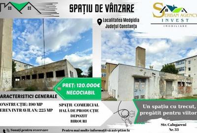 SPATIU DE DEZVOLTARE DIVERSA de vanzare Medgidia, zona Cimentul - 1