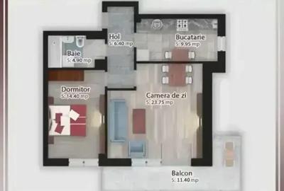 Apartament 2 camere spatios Theodor Pallady | parcul Teilor - 4