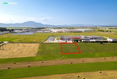 Teren industrial Brașov, ieșire spre Cristian, 55 metri front stradal - 4