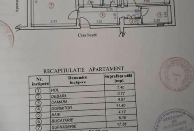 Apartament cu 2 camere decomandat în Central - 9