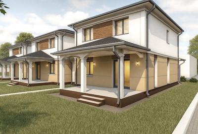 Triplex P+E despartit prin camera tehnica - 2