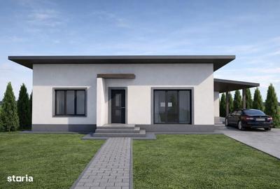 Casă cu 4 camere cu Teren 300 Mp în Mărgineni - 1