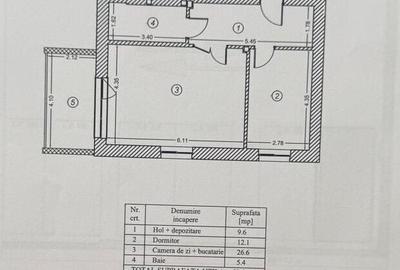 Apartament cu 2 camere decomandat, mobilat în Băneasa - 13