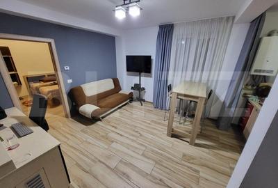 Apartament cu 2 camere semidecomandat, mobilat în Obcini
