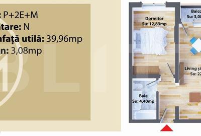 Apartament cu 2 camere în Burdujeni - 1