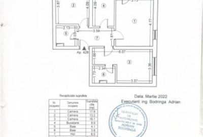 Apartament 3 camere Exigent | Faza 4 - 13