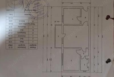Apartament cu 2 camere semidecomandat în Central