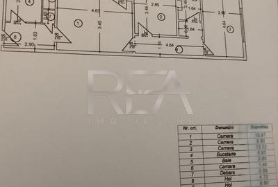 Apartament cu 3 camere la 600 metri de statia de metrou Nicolae Grigorescu - 14