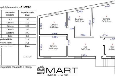 Casă cu 4 camere în Ștrand - 3